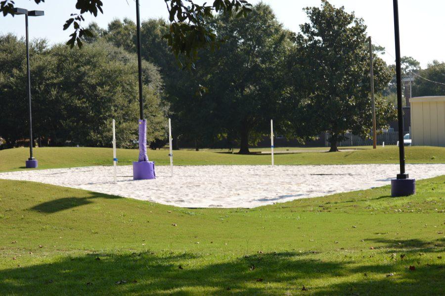Spring Hills newly completed two court beach volleyball facility