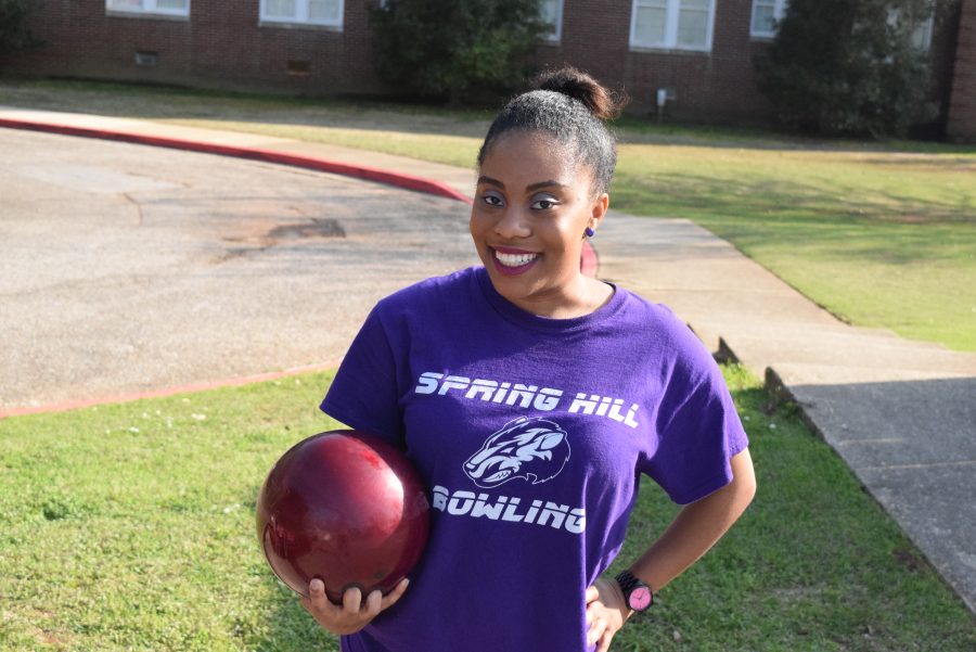 Senior Erianna Roy is bittersweet about her final bowling season. 