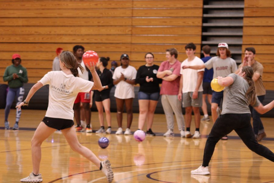 Students Dodge Balls to Help Suicide Prevention