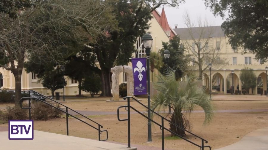 Spring Hill Colleges campus during the Spring semester of 2018