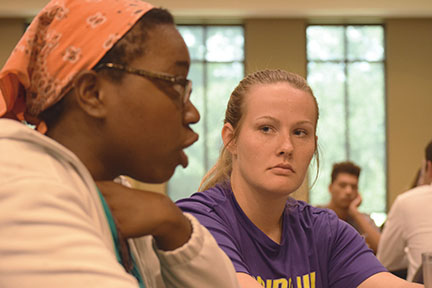 SHC students have participated in community conversations over the past three semesters.