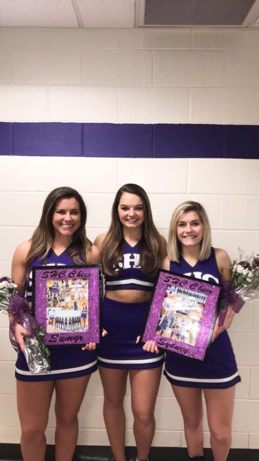 SHC Cheer Team honors their Seniors as they prepare for Nationals